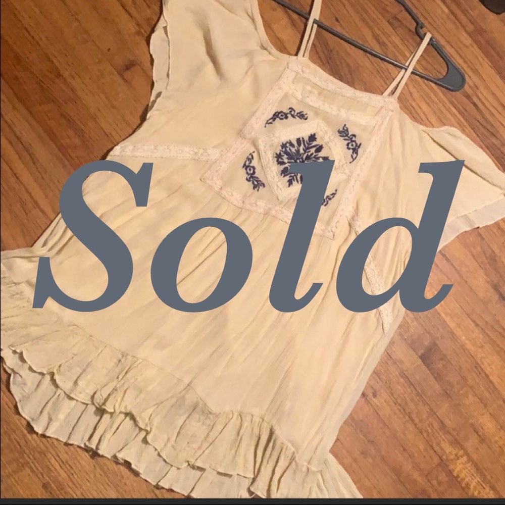 New Rebellion floral embroidered dress